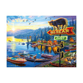 Buffalo 1000pc Puzzle - Darrell Bush - Big Bear Lodge-TCG Nerd